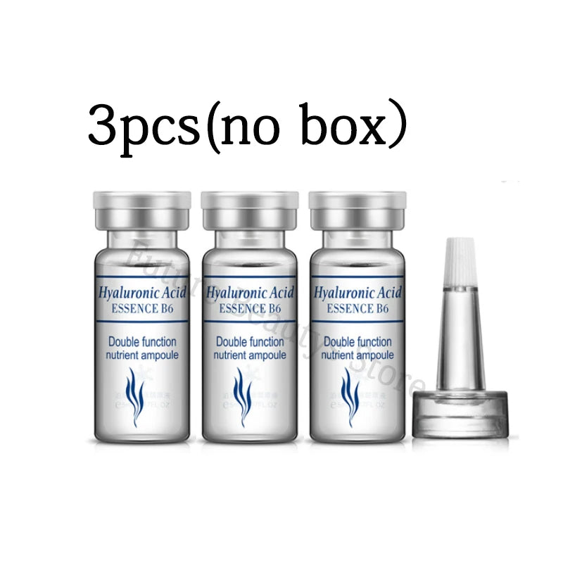 BIOAQUA Hyaluronic Acid & Vitamin C Face Serum Set – 10 x 5ml Hydrating Face Serum Oasis Select 3pcs(no box)