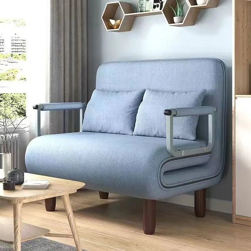 Folding sofa bed dual-purpose living room multi-functional lunch break lazy sofa space-saving single Internet sofa bed Oasis Select 150 190cm 3