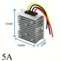 Battery Charger 9V-36V to 14.5V 12.6V 13.8V 5A-25A Constant Current DC 12V Lithium Battery Chargers for Dual-battery System Oasis Select 5A 9-36V 14.5V charger