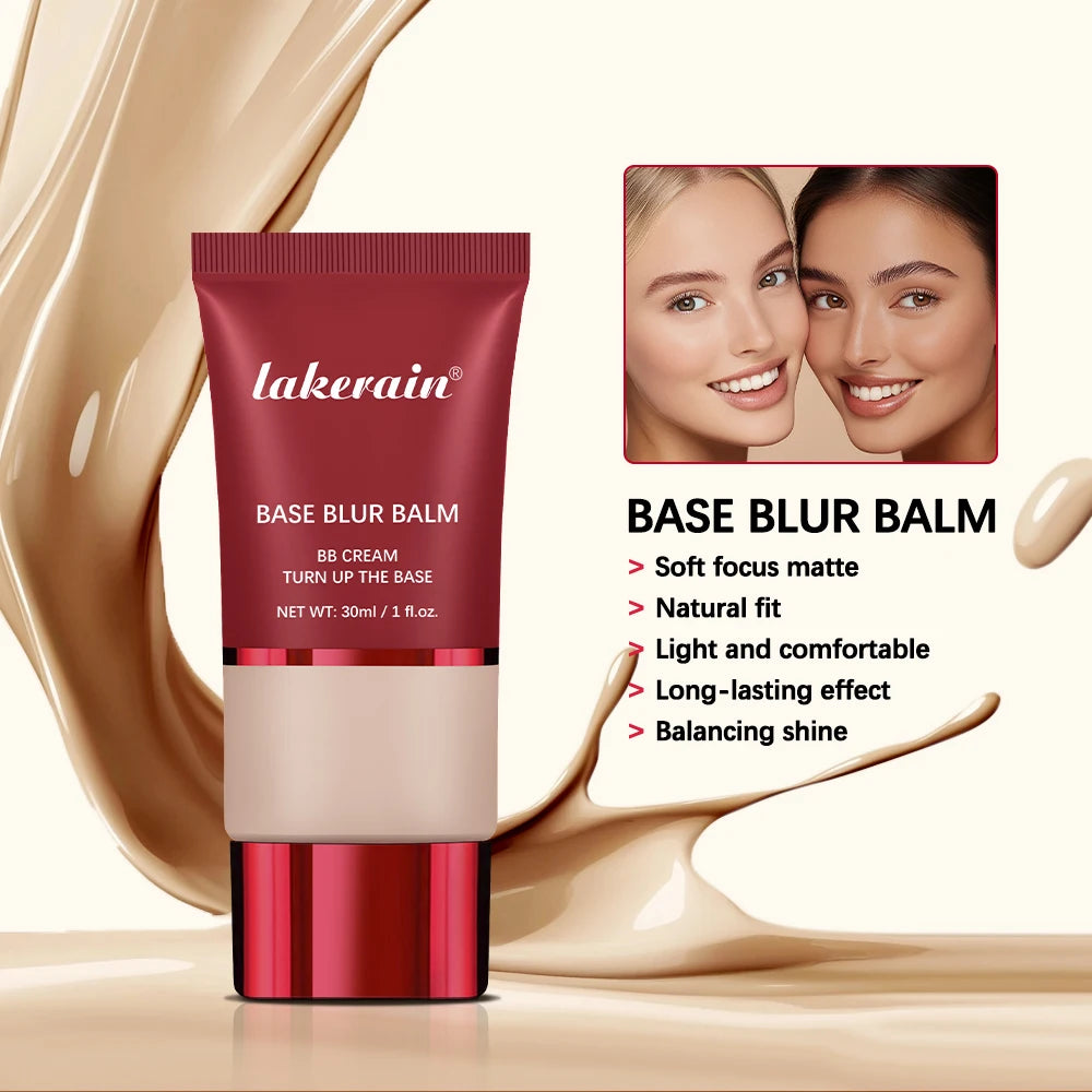 Liquid Foundation and Dual-Brush Combo Long Lasting 24H Control Oil Smooth Matte Balancing Shine Base Foundations Cosmetics Oasis Select