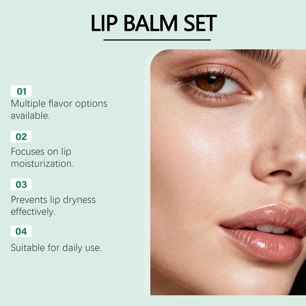 Eelhoe 10-Piece Christmas Lip Balm Gift Set – 10 Flavors Lip Balm Gift Set Oasis Select