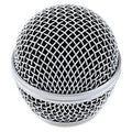 Microphone Mesh Head For 58 Microphone Fits For Shure Beta Grill Mesh Head Steel Replacement Microphones DIY Parts Oasis Select Silver