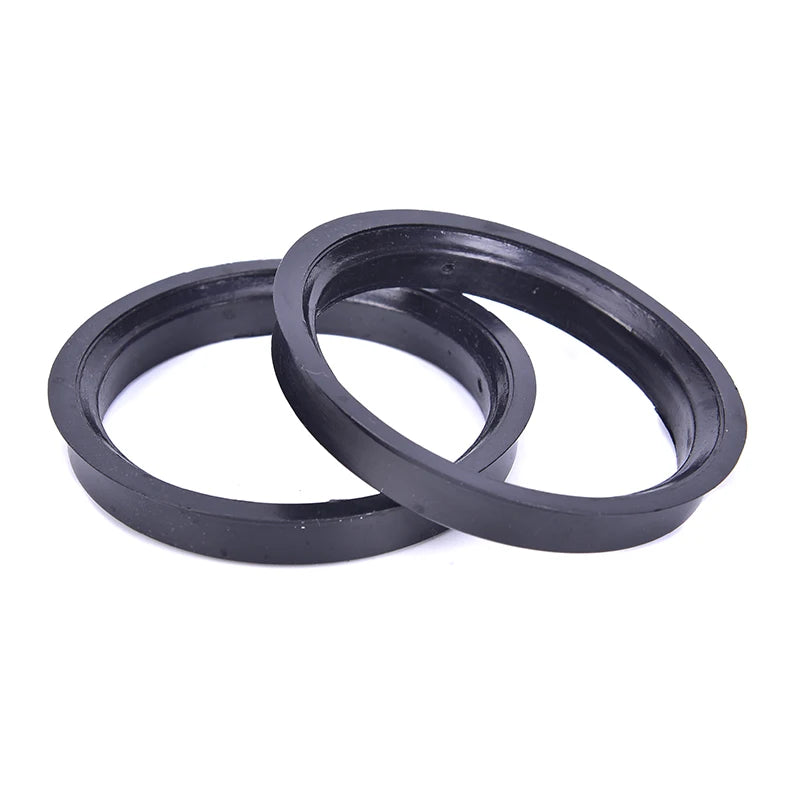 4Pcs 66.6-57.1mm Plastic Wheel Bore Center Collar Hub Centric Ring Oasis Select