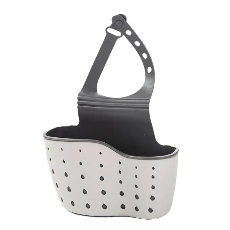 Double Layer Sink Hanging Basket | Sponge & Brush Organizer Sink Storage Basket Oasis Select