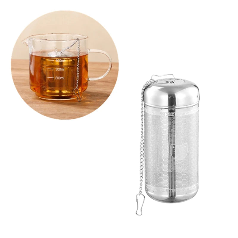 Stainless Steel Tea Infuser Tea Leaves Spice Seasoning Ball Strainer Teapot Fine Mesh Coffee Filter Teaware Kitchen Accessories Oasis Select