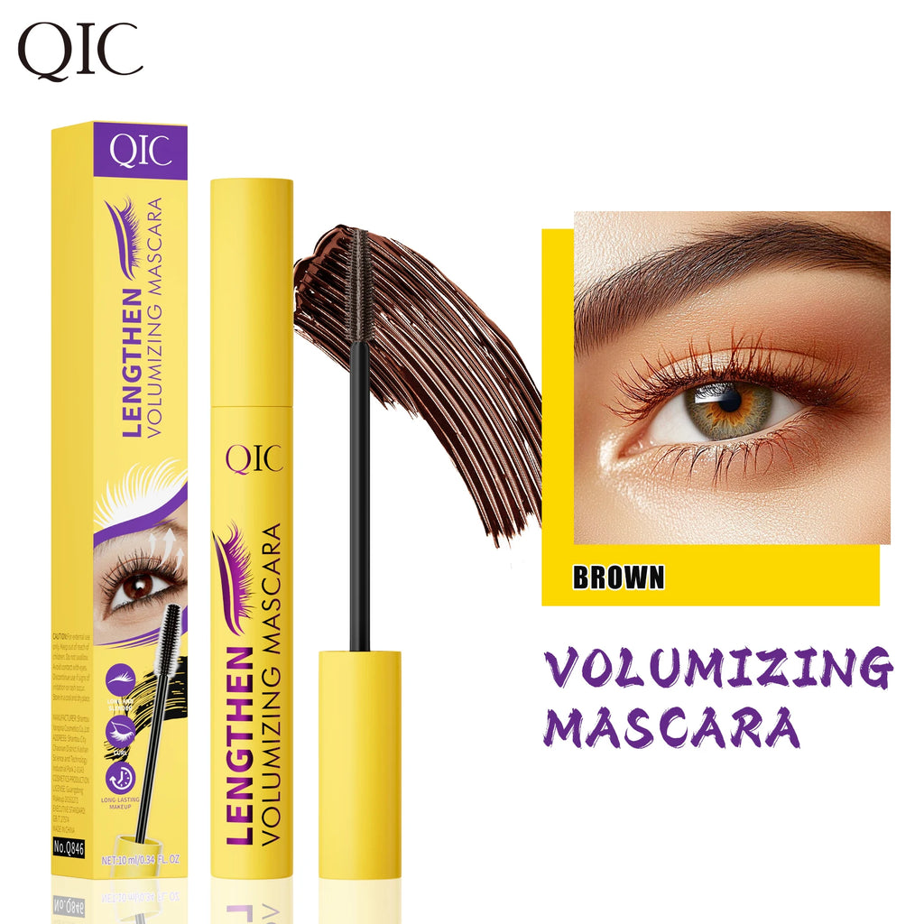 QIC 4D Fiber Mascara – Thickening, Lengthening & Waterproof