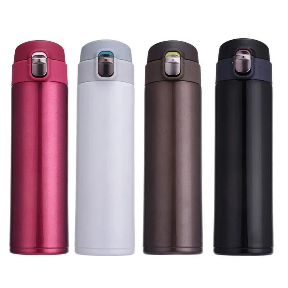 Stainless Steel Thermal Mug Bouncing Cover Double Wall Insulation Thermo Cup Temperature Retention large Capacity Coffee Mug Oasis Select