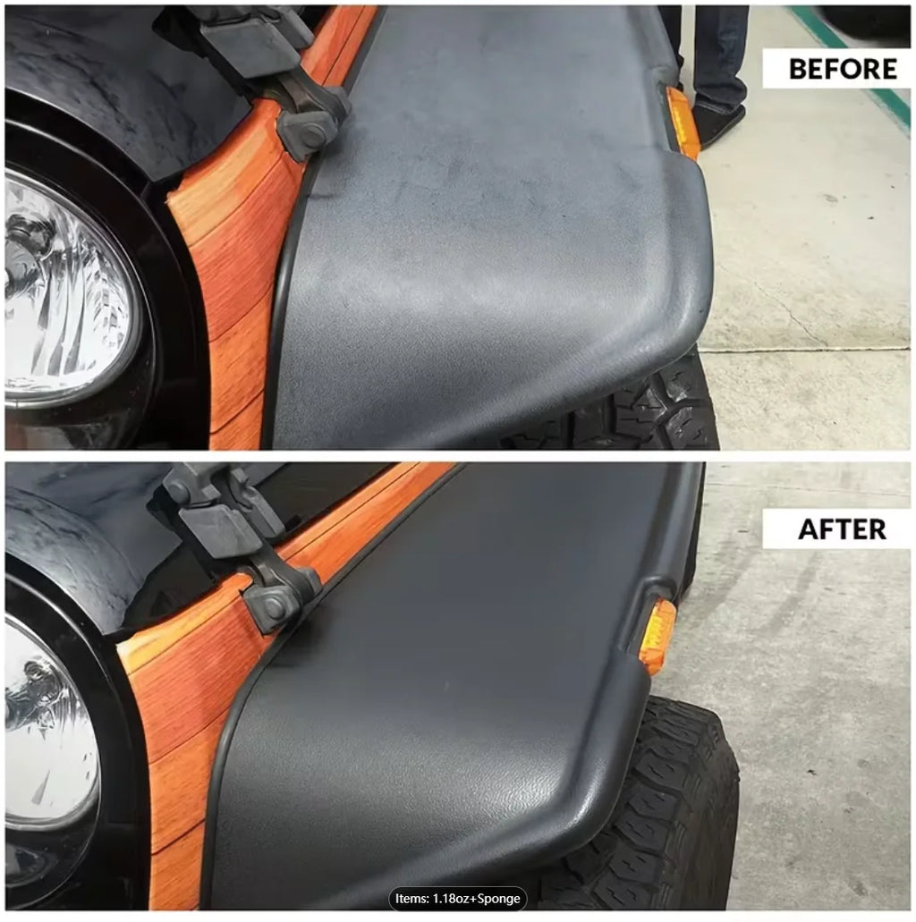 Car Interior Restoration Paste – Plastic & Rubber Polish Wax