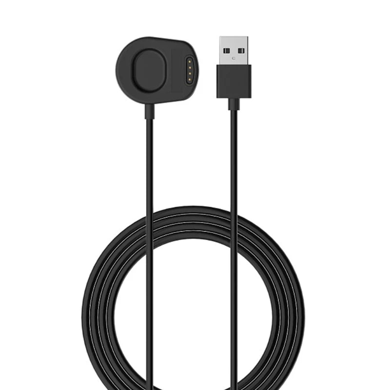 USB Charger Clip Cradle Cable for Suunto 7 Smartwatch Smartwatch Charger Cable Oasis Select black