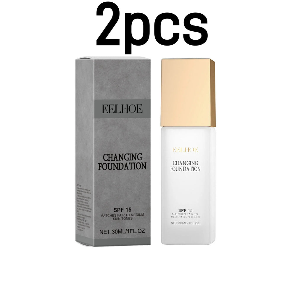 Eelhoe Color-Adapting Foundation – Full Coverage & SPF 30ml Color-Adapting Foundation Oasis Select 2pcs