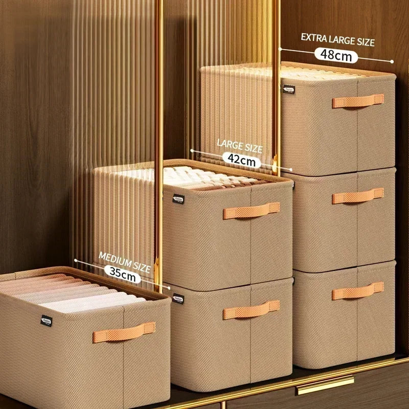 Thicken Clothes Organizer Pants Sweater Storage Cabinets Drawers Organizer Jeans Storage Box Wardrobe Clothes Storage Organizers Oasis Select