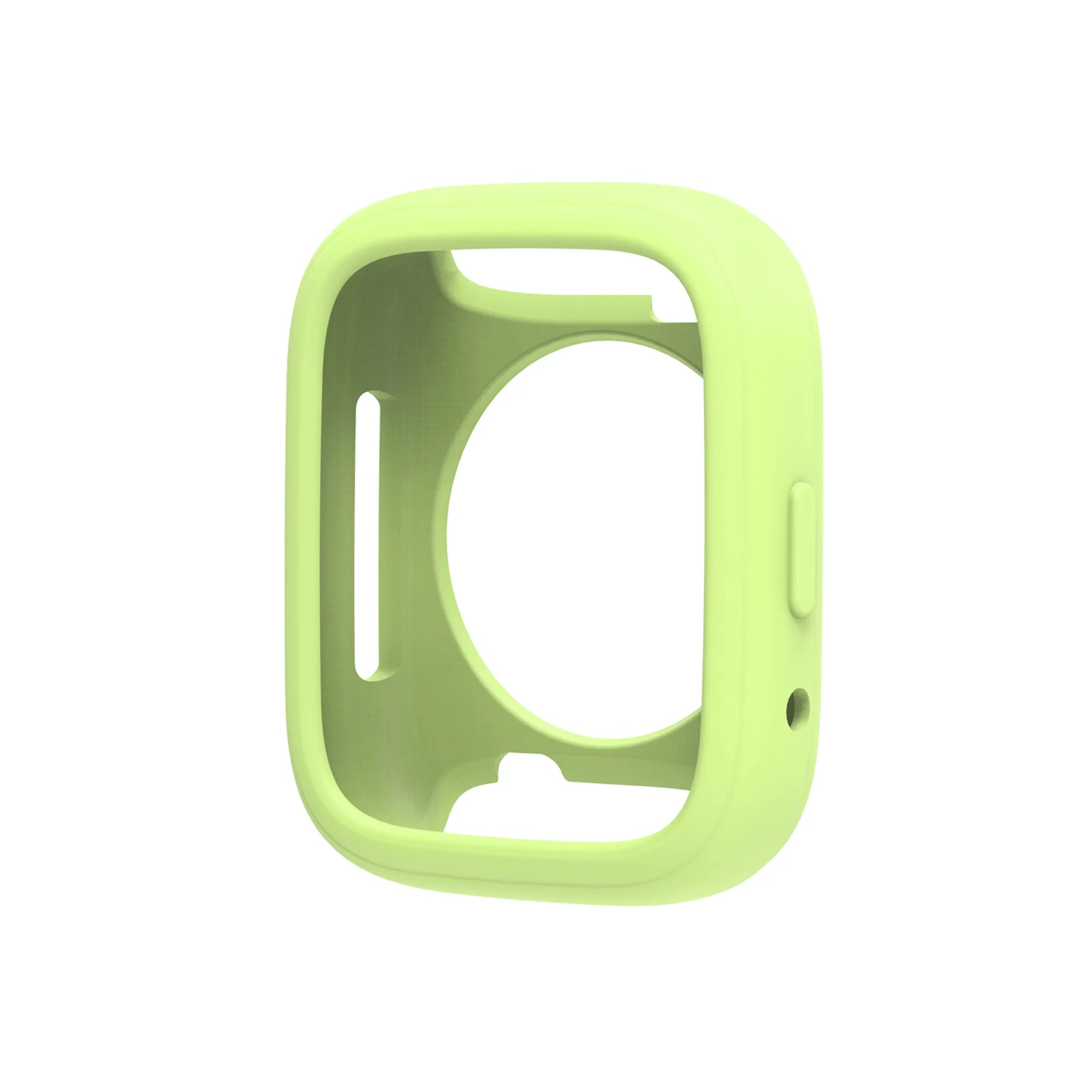 Silicone Case & Strap for Xiaomi Redmi Watch 3 Lite / Active Smartwatch Case & Band Oasis Select light green for Redmi 3Active