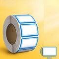 1000pcs Freezing Labels - Waterproof & Oil-Resistant -Fridge,Kitchen Organization - for Food Containers, Jars, Meal Prep Labels Oasis Select Blue 1 roll 1000pcs