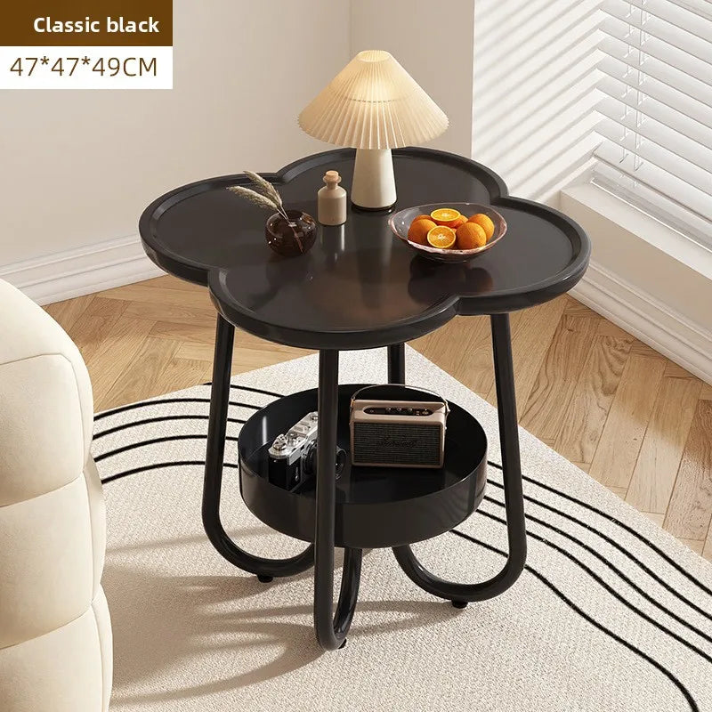 Side few Double sofa side cabinet Table mobile shelf Small coffee table Oasis Select Black-50 32 50