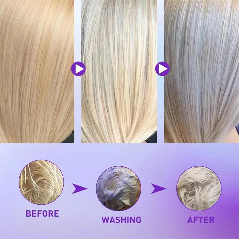 Magic Lock Anti-Brass Toning Hair Mask for Blonde & Silver Hair Toning Hair Mask Oasis Select