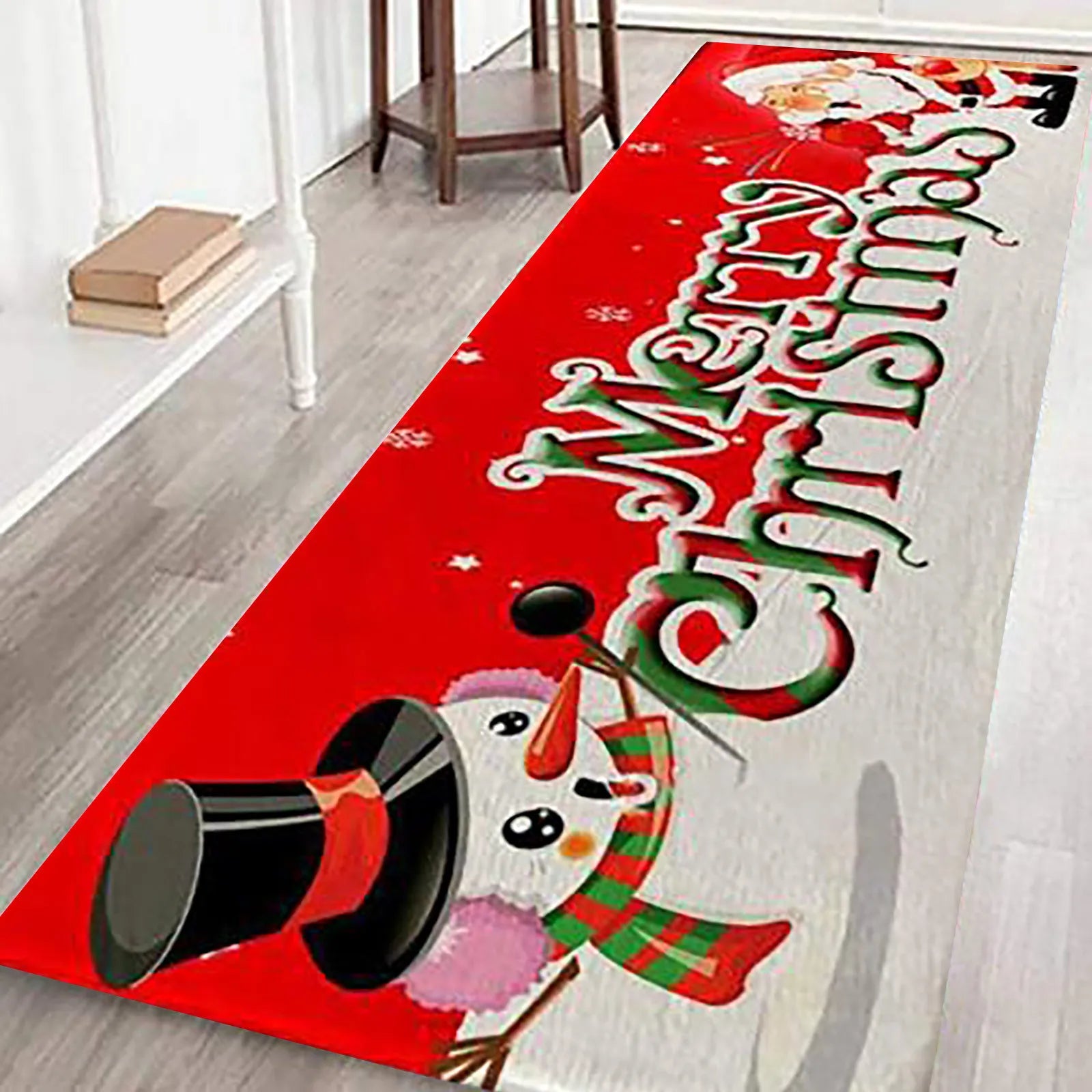 Merry Christmas Doormat – Festive Indoor Rug | 3 Sizes, 6 Designs Christmas Area Rug Oasis Select