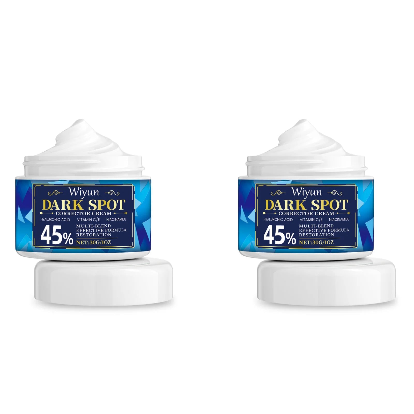 Dark Spot Corrector Cream – Vitamin C & Hyaluronic Acid Dark Spot Cream Oasis Select 2 x 30g Boxed