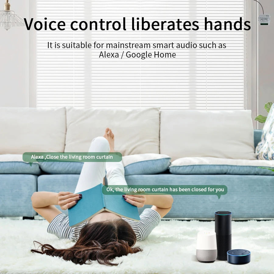 Tuya WiFi Smart Curtain Switch Controllers Roller Blinds Shutter Motor Smart Life APP Remote Control Alexa Google Home Voice Con Oasis Select