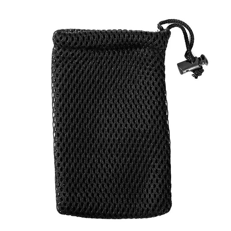 3Pcs Nylon Mesh Drawstring Storage Pouch Bag Multi Purpose Travel & Outdoor Activity Pouch For Digital Products Oasis Select