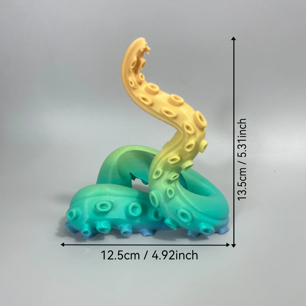 3D Printed Octopus Game Controller Stand Suitable for PS5 Controllers Desktop Stand Holiday Gift Home Decor Statue Ornament Oasis Select