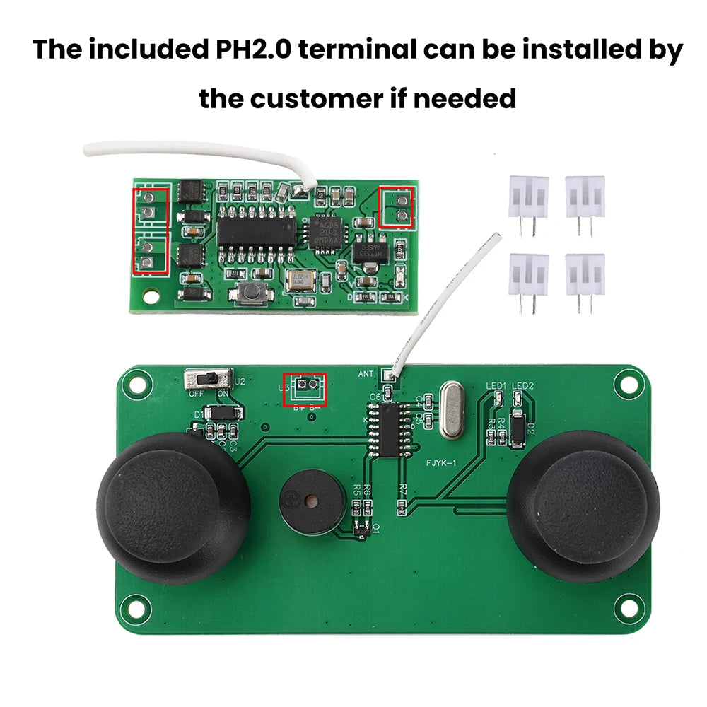 2.4G Dual Motor RC Aircraft DIY Kit Fixed-Wing Glider Differential RC Circuit Board Flight Controller Board Oasis Select