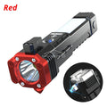 HVIERO COB LED Flashlight & Safety Hammer – USB Rechargeable