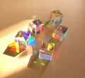X-Cube Dichroic Crystal Prism – RGB Spectrum Physics Toy Gift Optical Prism Toy Oasis Select 1PC