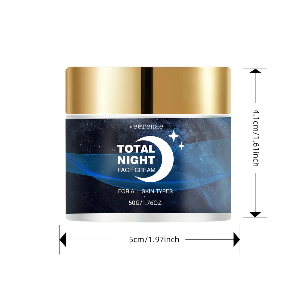 Véerenae Total Night Face Cream – Non-Greasy Moisturizer