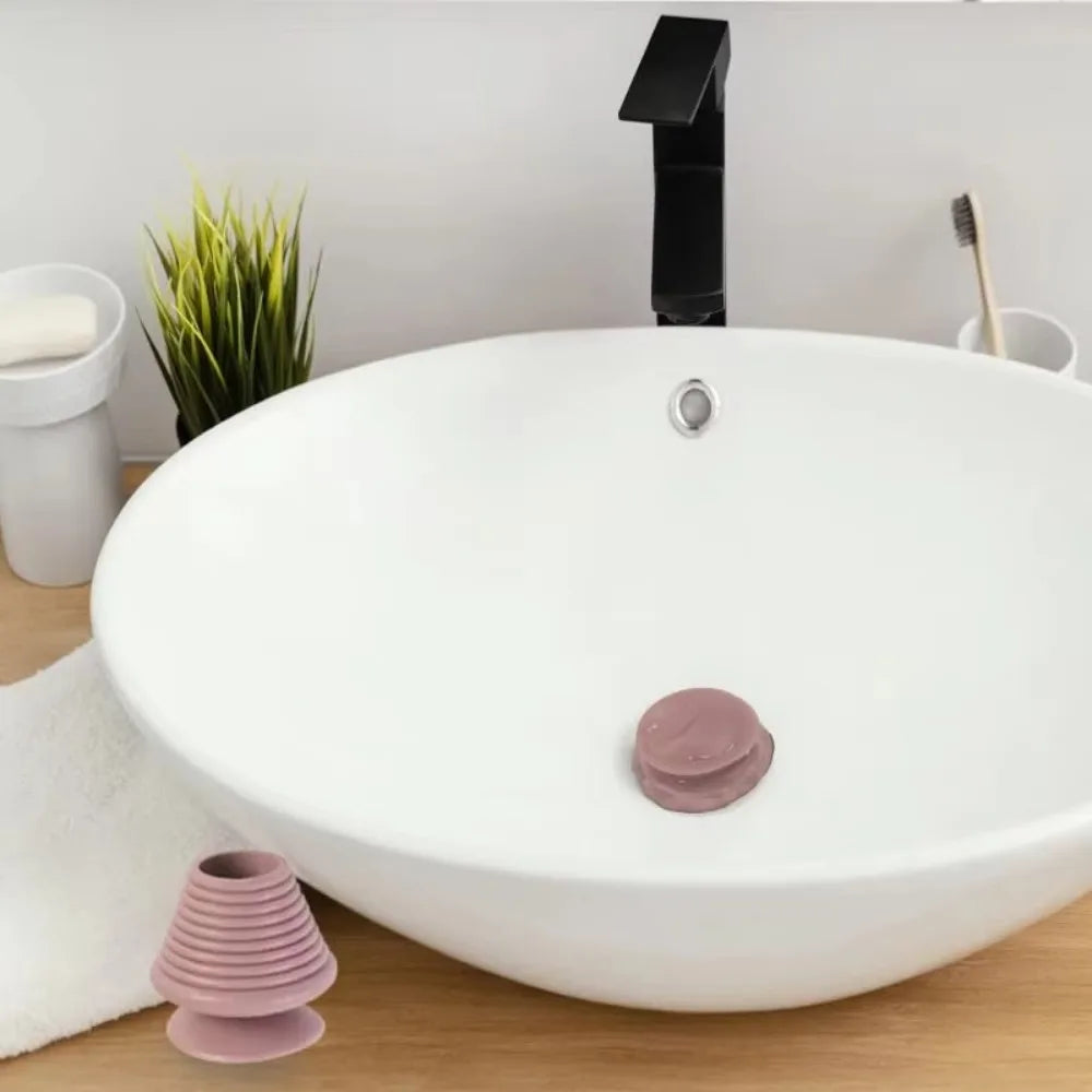 Silicone Tub Stopper Leakage-proof Universal Bathtub Drain Plug Bathroom Accessorie Anti-Clogging Drain Stopper Bathroom Bathtub Oasis Select