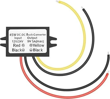 DC 12V/24V To 5V 5A 25W Buck Converter Power Regulator Buck Converter For Golf Carts Cars Trucks LED Vehicles Display Vehicles Oasis Select 12V 24V to 9V 5A