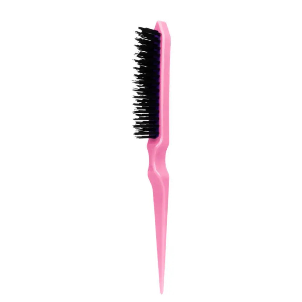 5pcs Hairdressing Tools Pointed Tail Comb Dual Head Eyebrow Brush Triple Row Comb Coiler Hair Salon Styling Comb Oasis Select