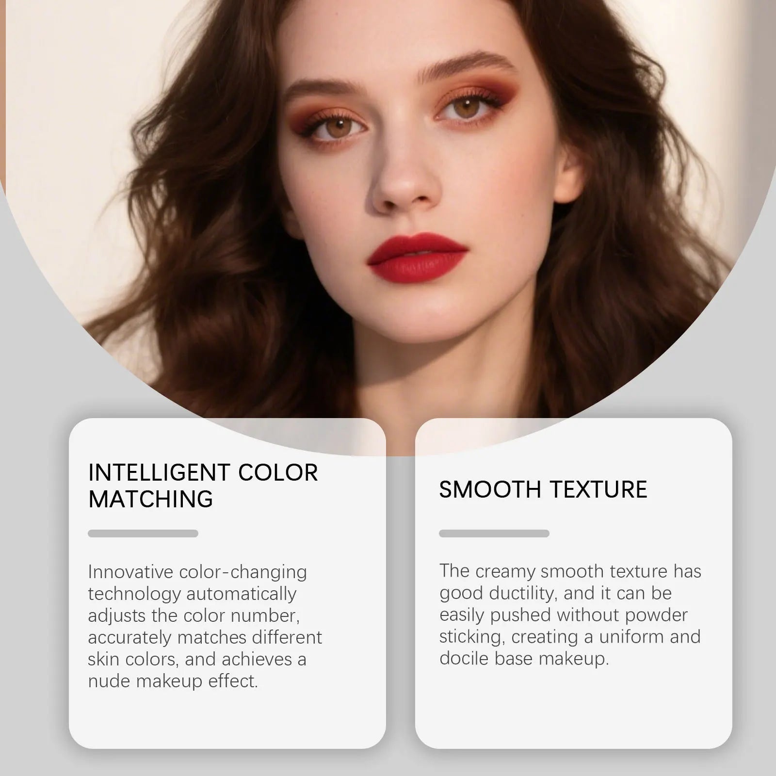 Zephoco Color-Changing Concealer Foundation Stick – Matte