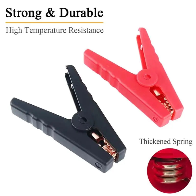 LIKE WISH Jumper Cables With Adapter For 20V Batter For Jumper Cables 2FT 8AWG Portable Automotive Booster Cables Oasis Select