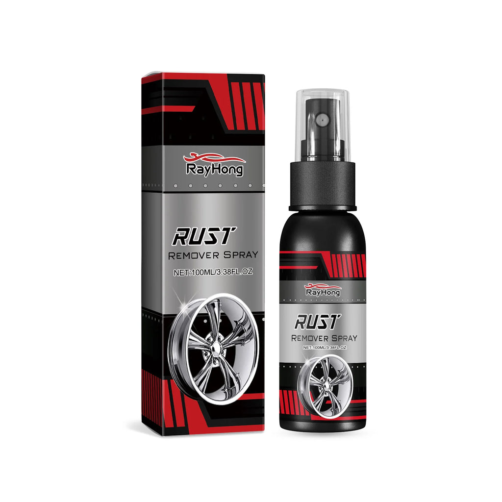 Automobile Wheel Hub Rust Remover Repair Metal Wheel Polishing Parts Maintenance Cleaner Rapid Derusting Prevent Corrosion Spay Oasis Select