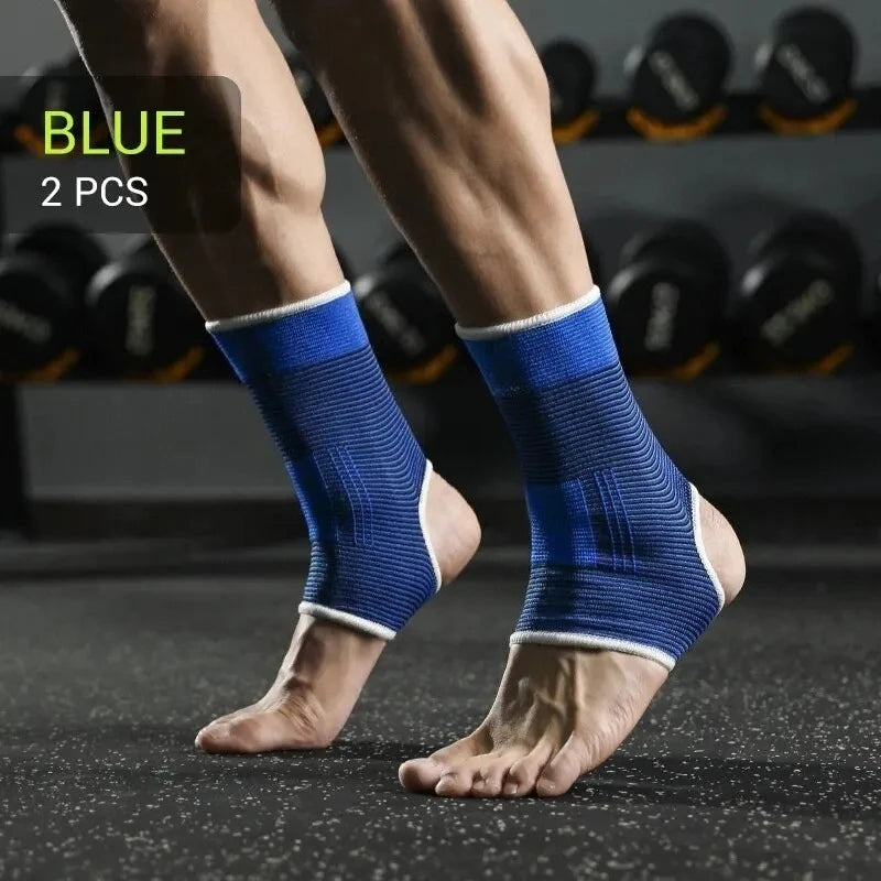 Breathable Ankle Protector Lightweight Warm Ankle Sleeve Stable Support Brace for Sports Injury Prevention & Daily Joint Care Oasis Select Bule