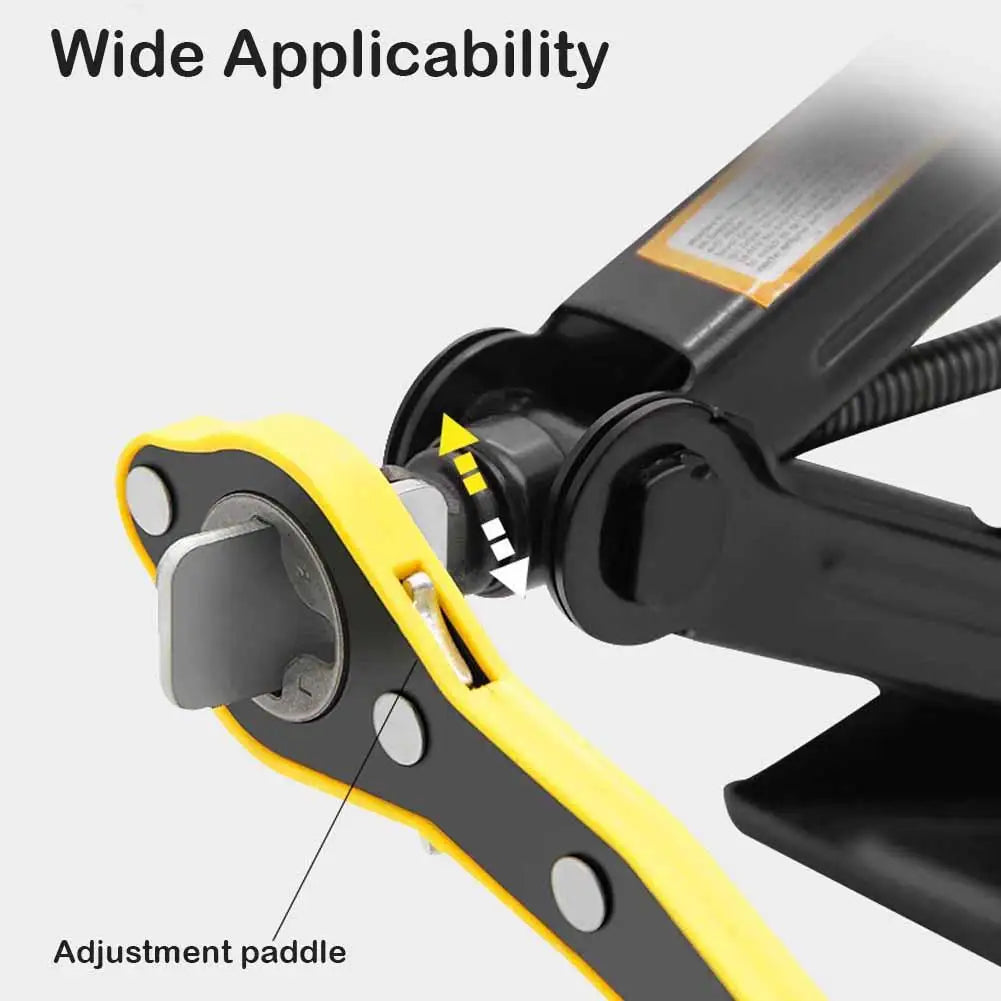 Car Labor-saving Car Jack Garage Tire Wheel Lug Wrench Scissor Handle Labor-Saving Wrench Auto Repair Tool Oasis Select