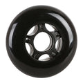 Black PU Rubber Single Row Inline Skate Wheels 72mm 76mm 80mm 84mm For Roller Skates Scooters Luggage Replacement Parts Oasis Select 72mm