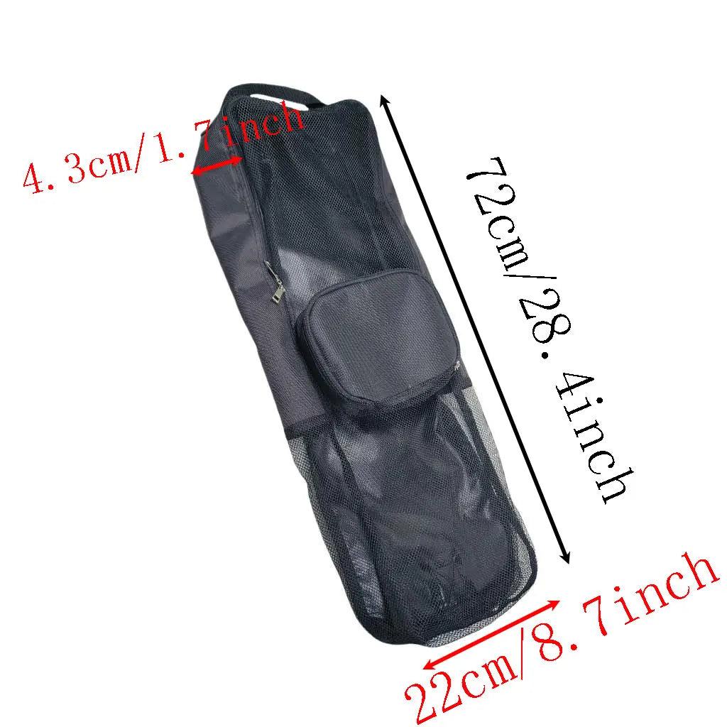 Mesh Dive Gear Bag Carrying Bag Holder Duffel Scuba Diving for Mask Fins Snorkel Underwater Outdoor Oasis Select