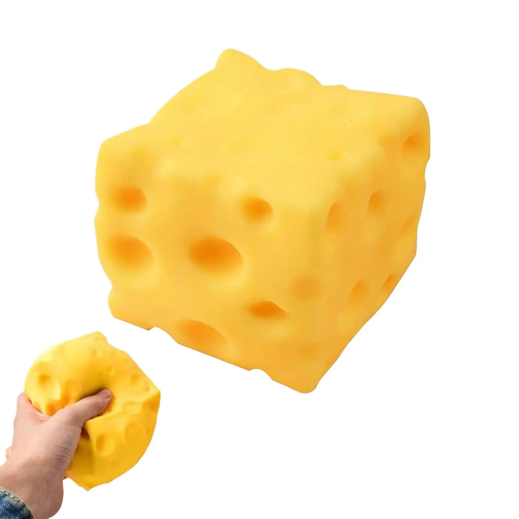 Squishy Cheese Cube Squeeze Toys Soft Butter Cheese Fidget Toy Slow Rebound Push Stress Relief Sensory Toy Stress Relief Oasis Select