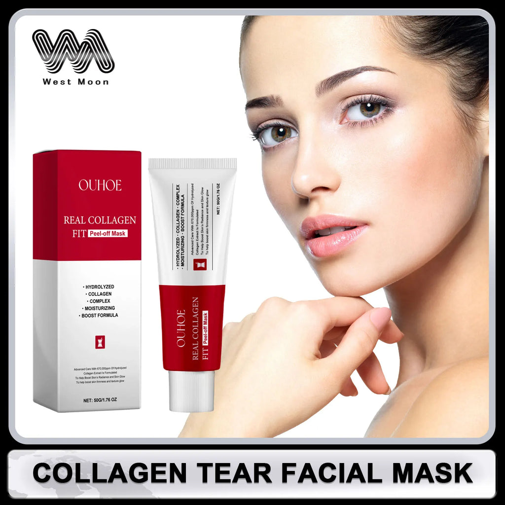Collagen Face Mask Peel off Deep Cleansing Remove Dirt Reduce Fine Lines Oil-Control Moisturizing Facial Mask Brighten Skin Care Oasis Select