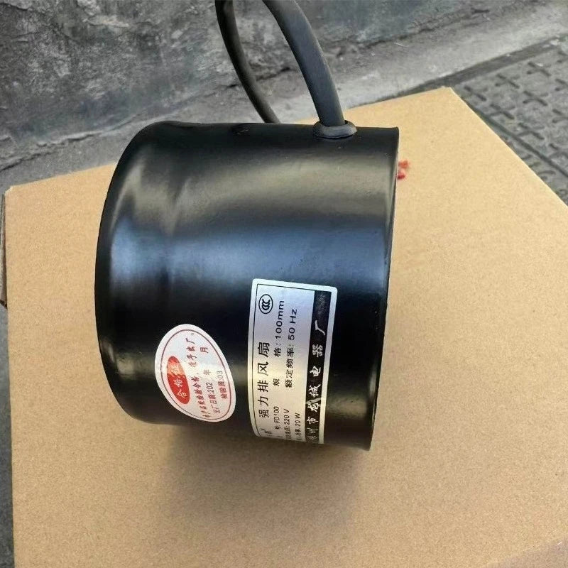 4 Inch Fan Air Ventilator For Home Kitchen Metal Pipe Ventilation Exhaust Mini Extractor Bathroom Toilet Wall Duct Oasis Select