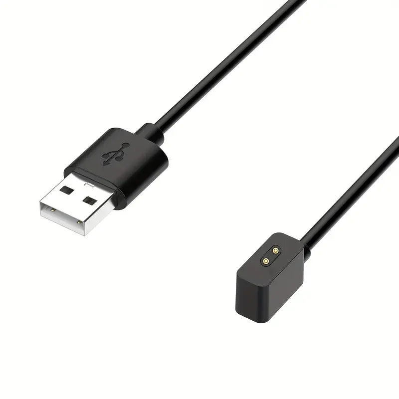 USB Charger For Redmi Watch 5 lite/Xiaomi Mi Band 8/9/Redmi Band 2/Watch 3 Active/Smart Band 8 Pro Magnetic Charging Cable Oasis Select Black 100CM
