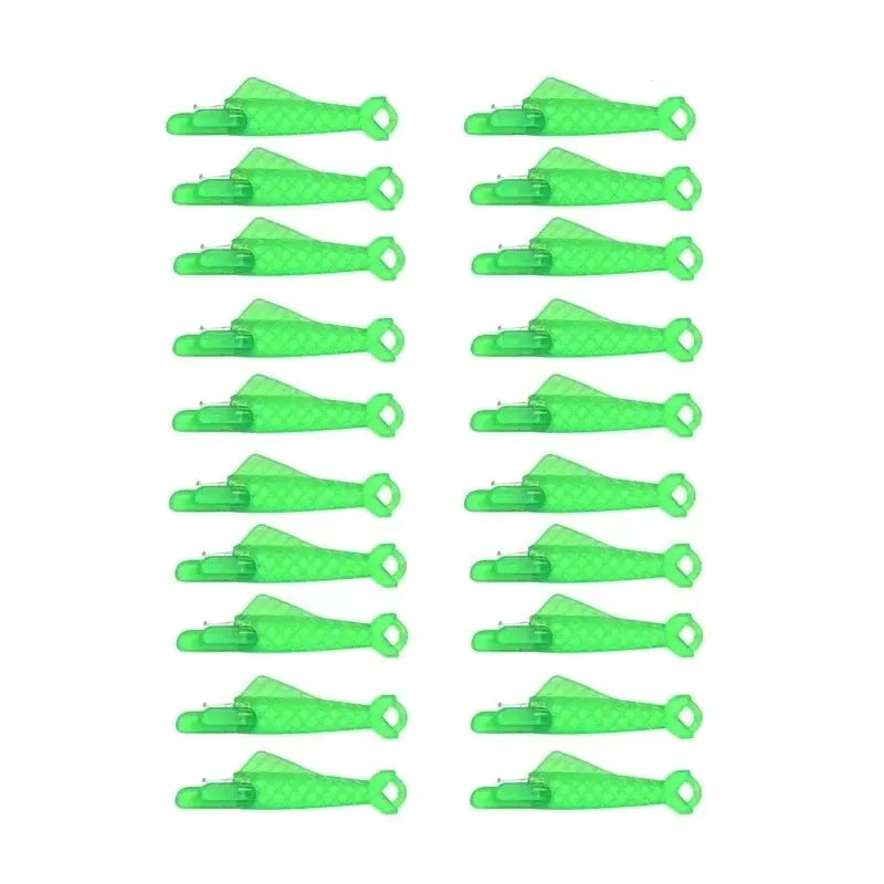 1-20Pcs Automatic Needle Threader DIY Tool Home Hand Sewing Machine Device Thread Auto Needle Cross Stitch Sewing Accessories Oasis Select 20pcs green