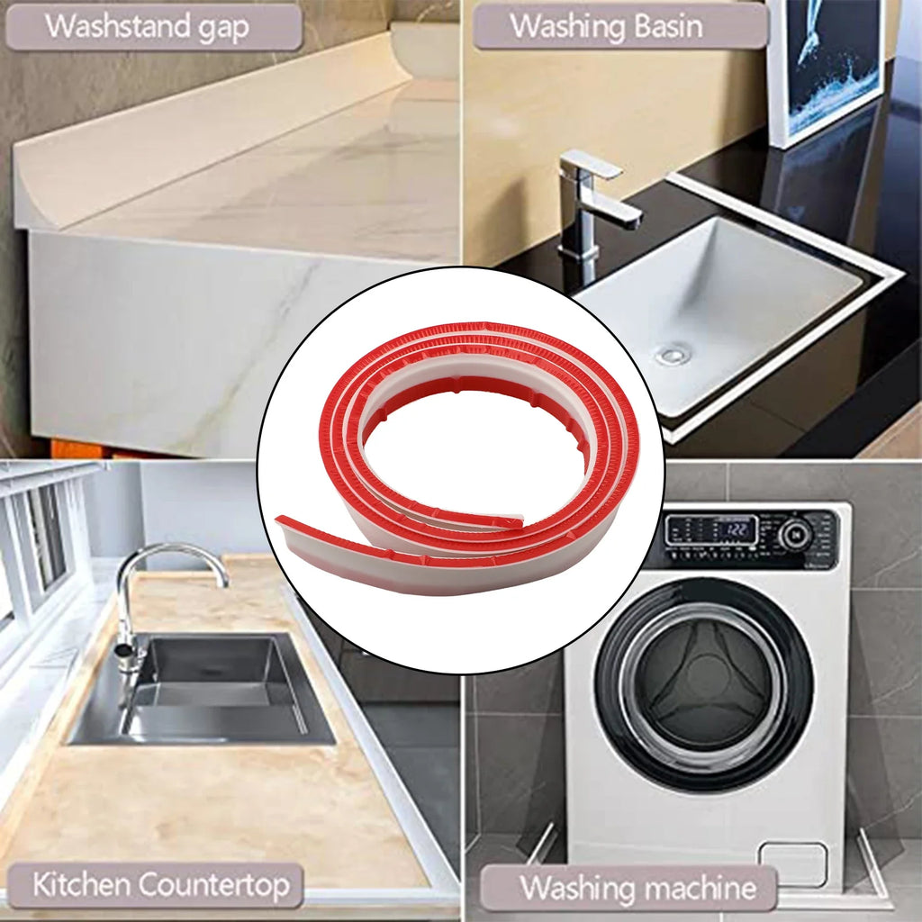 For Shower Floors Shower Tray Seal Bath Sink Edging Seal Trim Home Bathroom Better Sealing Performance 45 Degree Cutting Oasis Select