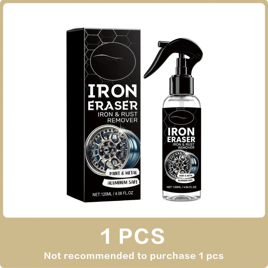 Car Rust Remover Spray Auto Wheel Oxide Stain Cleaner Paint Vehicle Surface Polishing Maintenance Cleaning Solution Care 120ml Oasis Select 120ml