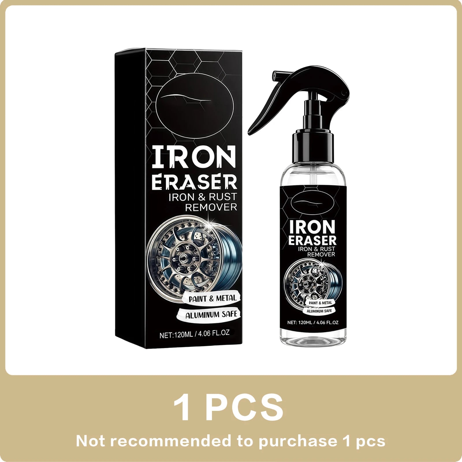 Car Rust Remover Spray – Wheel & Paint Cleaner 120ml Car Rust Remover Spray Oasis Select 120ml