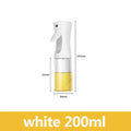 200/300/500ml Oil Spray Bottle BBQ Cooking Olive Oil Sprayer Plastic Baking Oil Spray Empty Bottle Vinegar Bottle or Oil Brush Oasis Select 200ml white