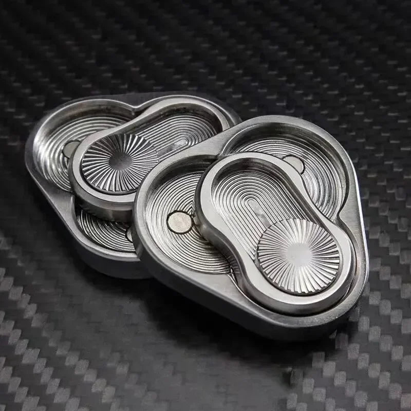 Magnetic Fidget Slider Adult EDC Metal Fidget Toy ADHD Hand Spinner Autism Sensory Anxiety Stress Relief Toy Adult Best Gifts Oasis Select