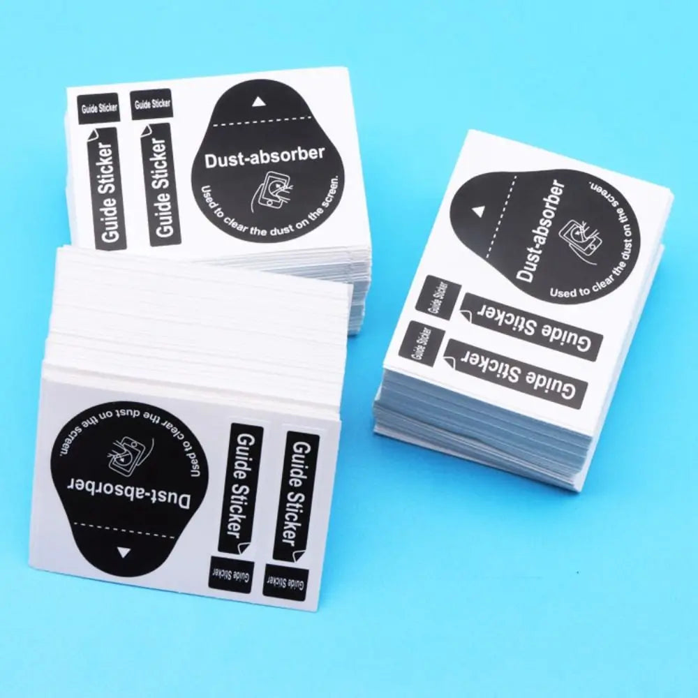 Wet Dry Cleaning Wipes Cellphone Tablet Screen Dust Absorber LCD Guide Protector De-dust Sticker for Camera Lens Glass Oasis Select