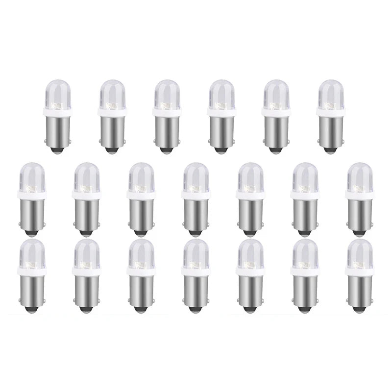 20Pcs T11 BA9S 3030 1SMD Led T4W Car Interior Dome Map Light License Plate Reverse Parking Lights Bulb Auto Door Lamp White 12V Oasis Select